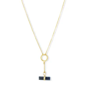Greta Necklace Lapis Lazuli