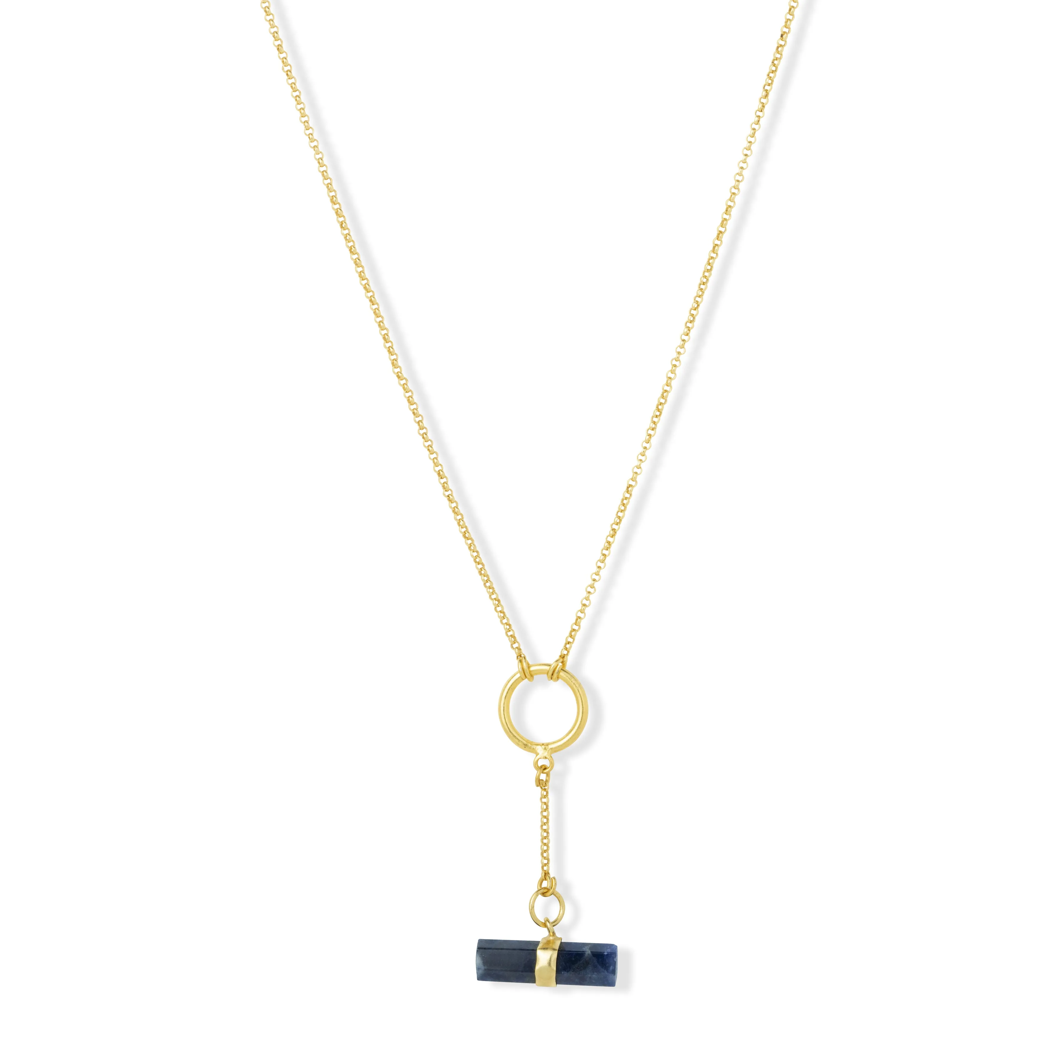 Greta Necklace Lapis Lazuli