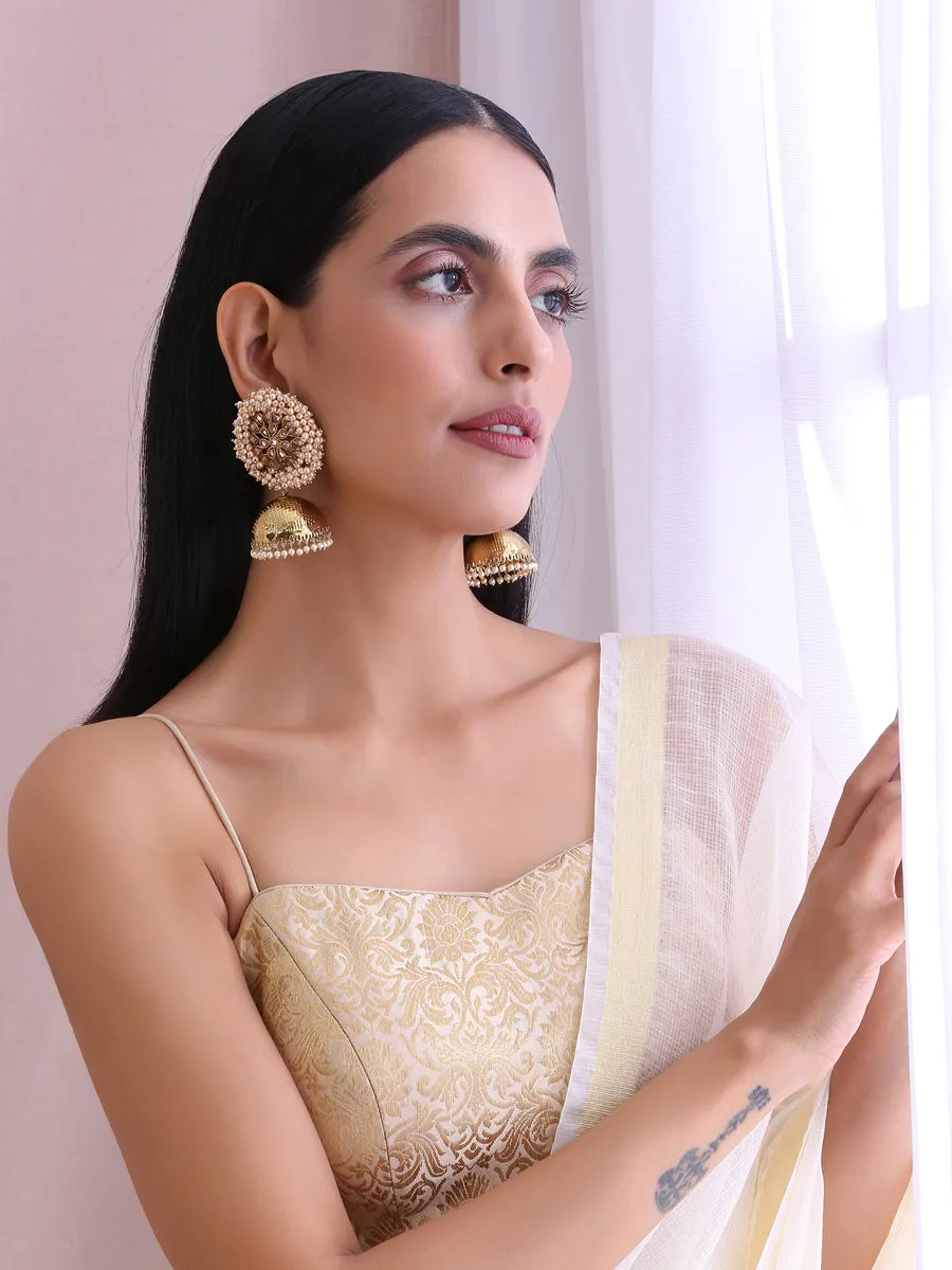 Hazel Jhumki Earrings