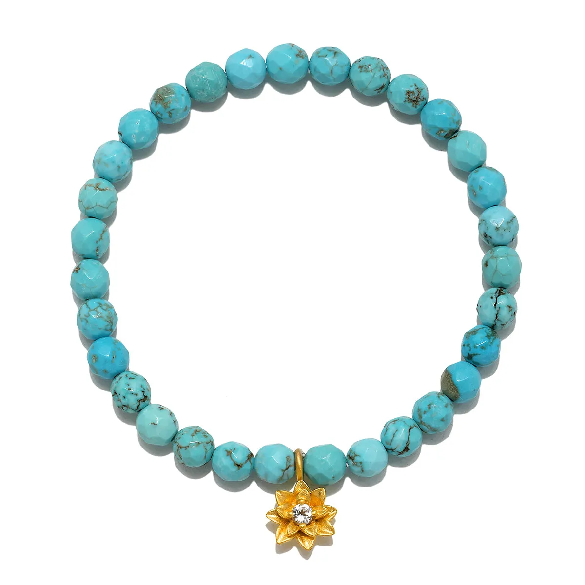 In Transformation Turquoise Gemstone Bracelet