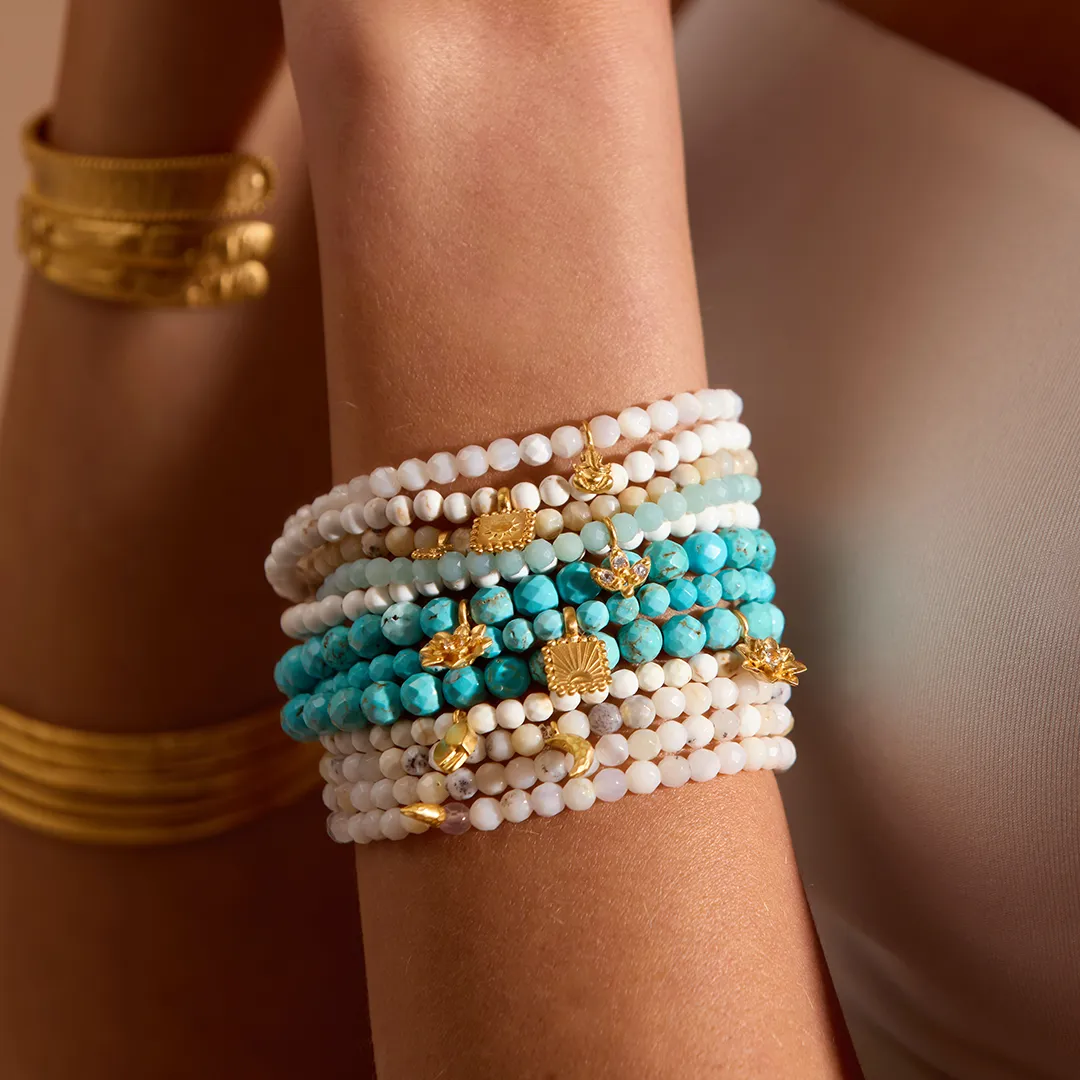 In Transformation Turquoise Gemstone Bracelet