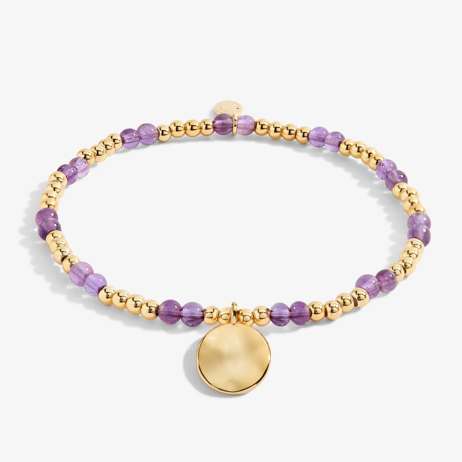 Joma Jewellery A Little February Birthstone Bracelet