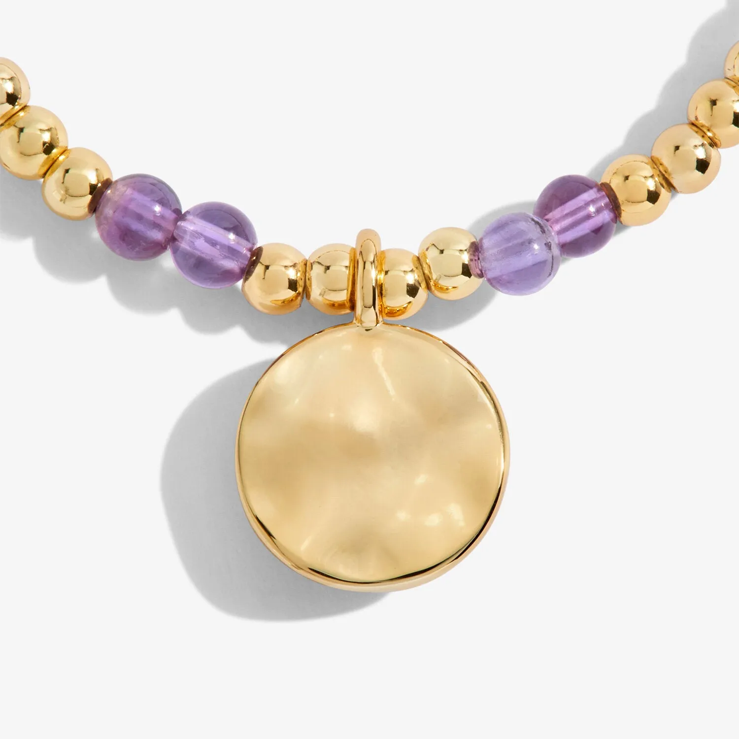 Joma Jewellery A Little February Birthstone Bracelet