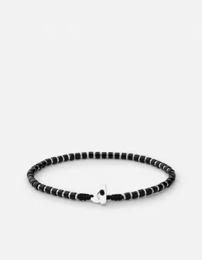 Kato Onyx Bracelet, Sterling Silver