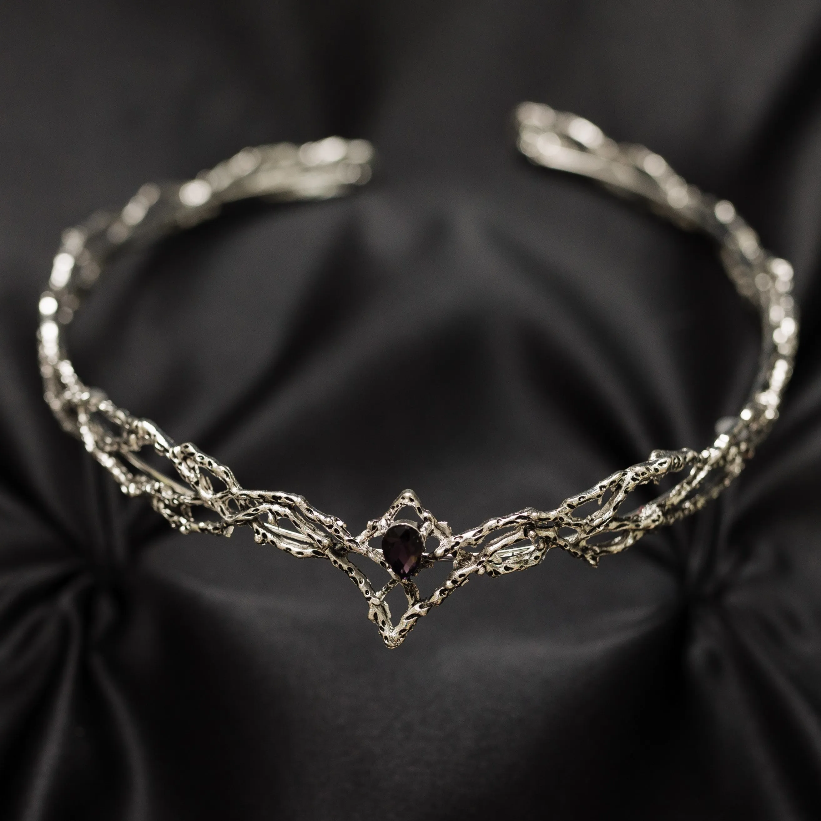 King’s Crown in Purple & Silver