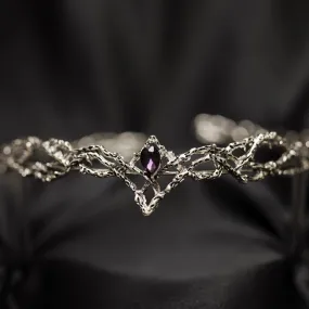 King’s Crown in Purple & Silver