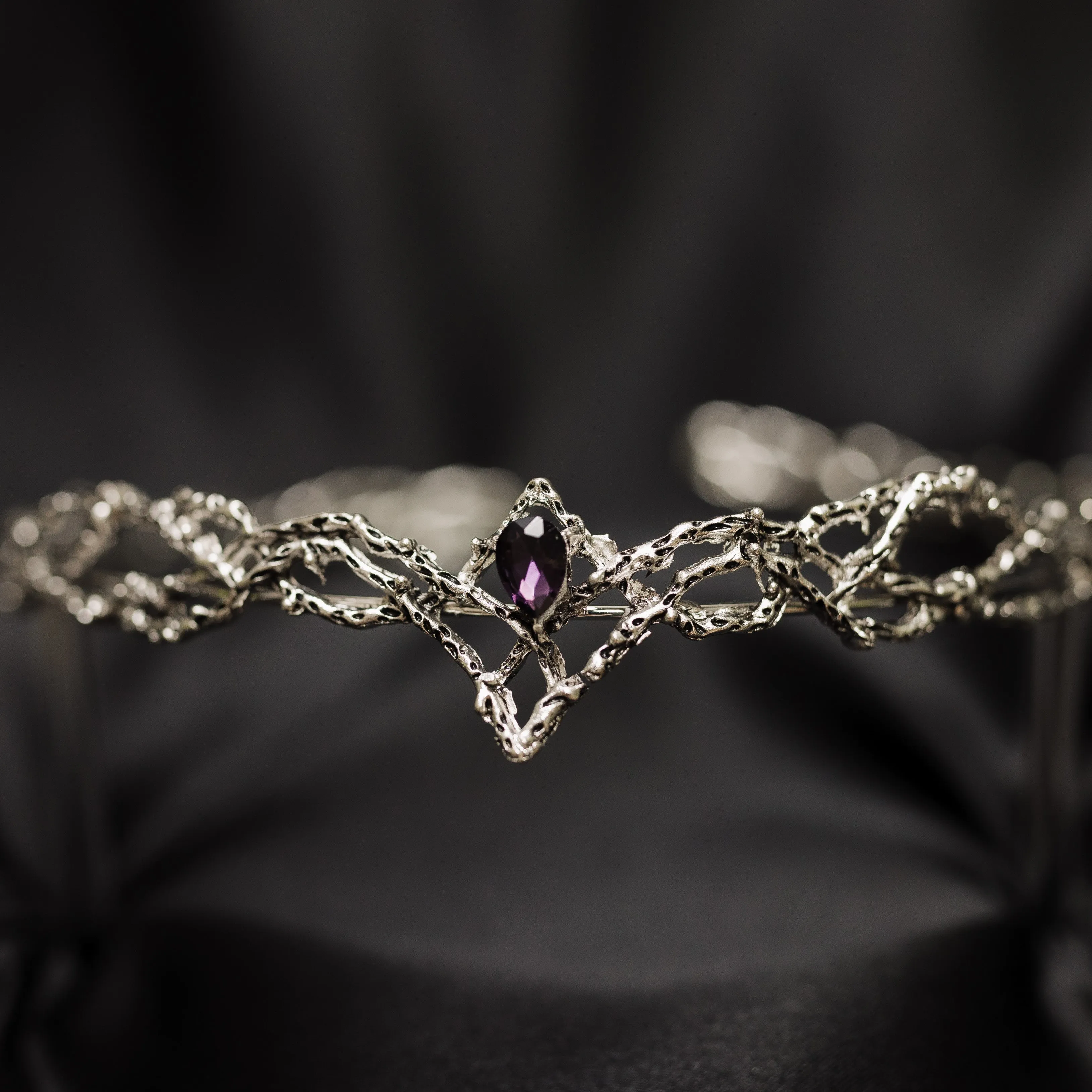 King’s Crown in Purple & Silver