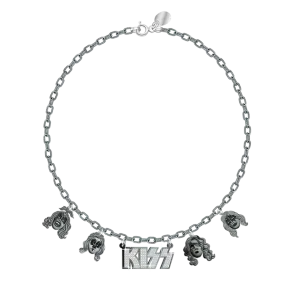 KISS Charm Necklace