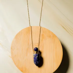 Lapis Baby Vessel Necklace
