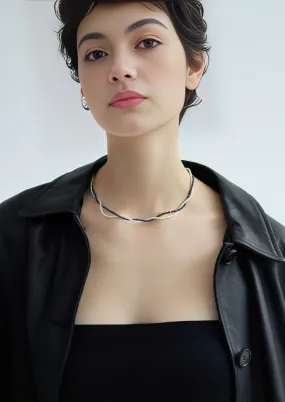 LAPIS LAZULI DOUBLE NECKLACE