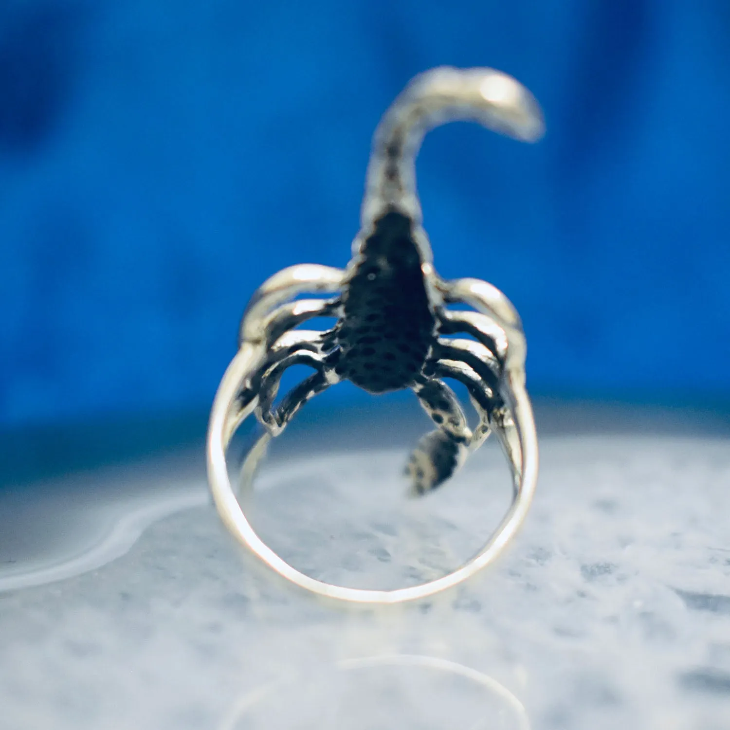 Large Scorpion Ring (925) Sterling Silver