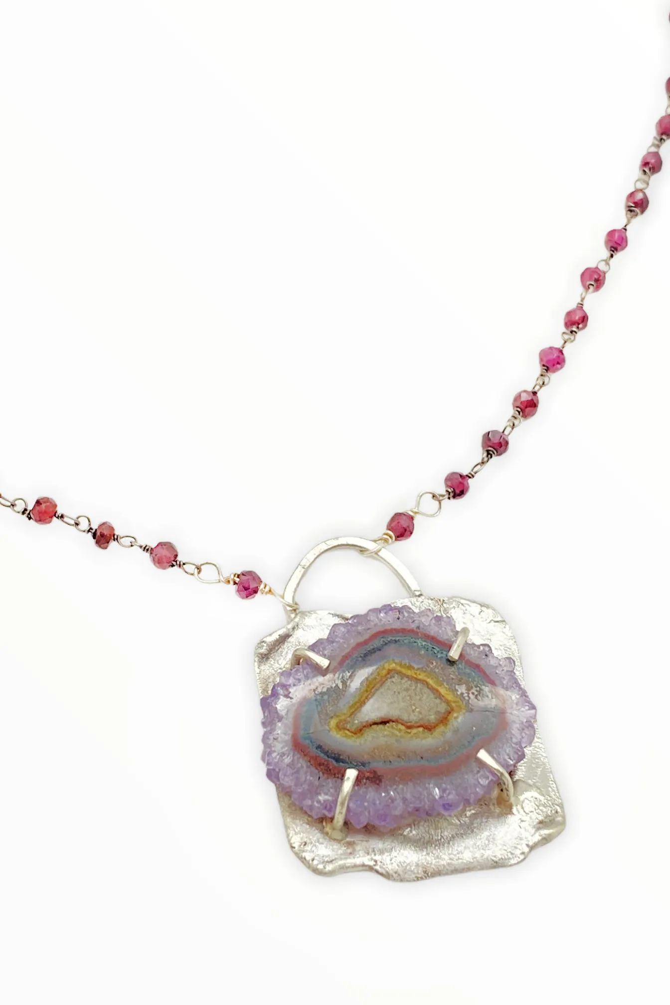 Layered Stone Pendant