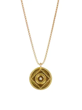 Leela Gold Necklace - "Divine Grace"