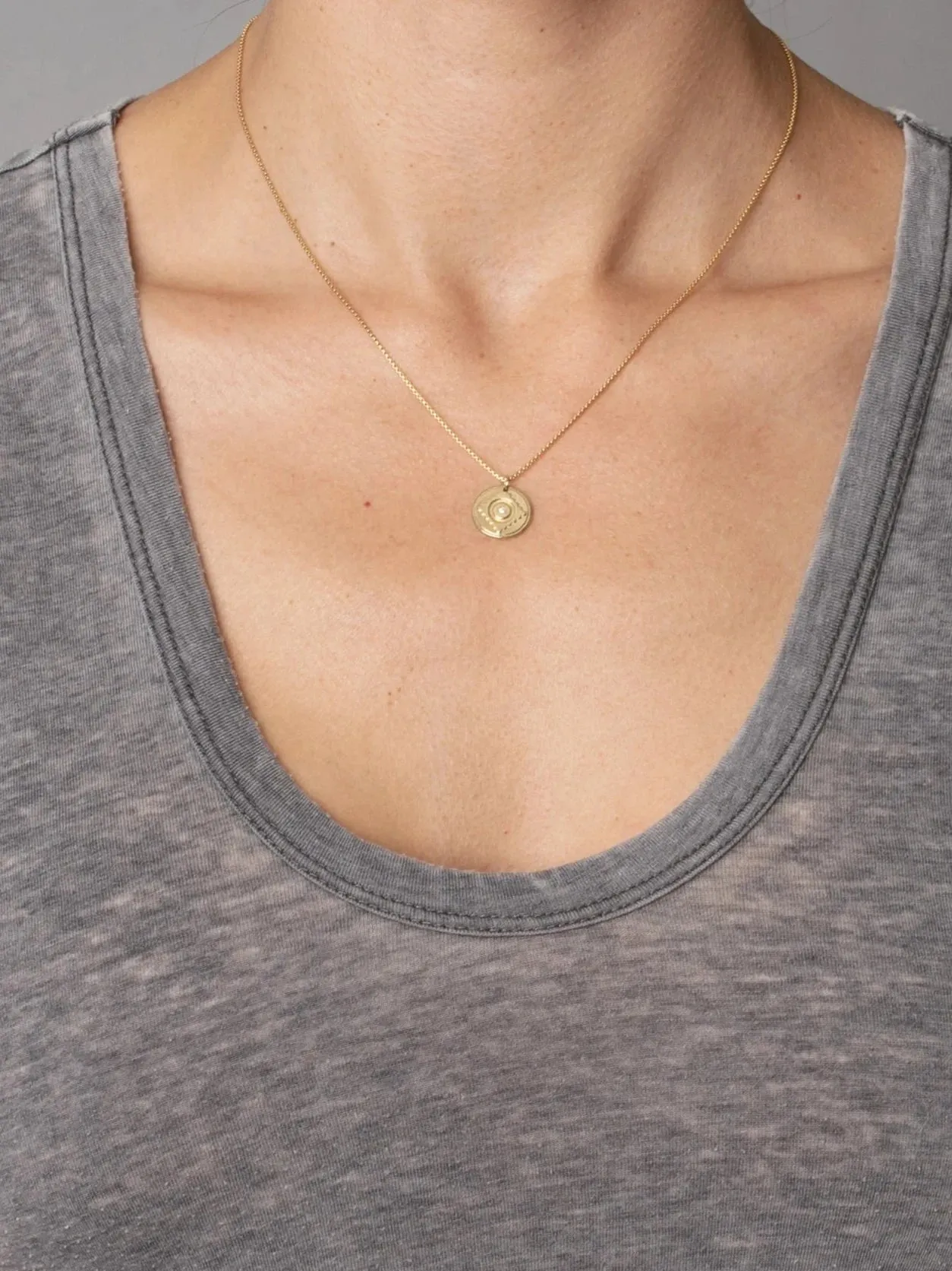 Leela Gold Necklace - "Divine Grace"