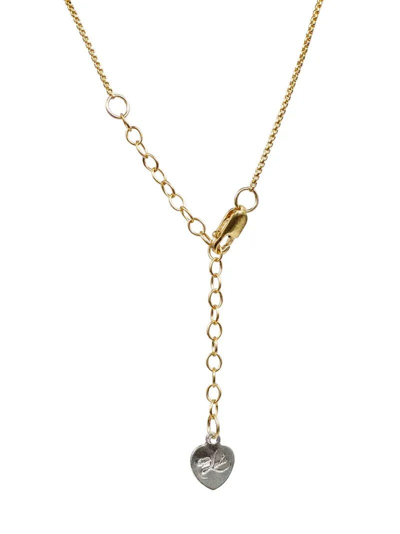 Leela Gold Necklace - "Divine Grace"
