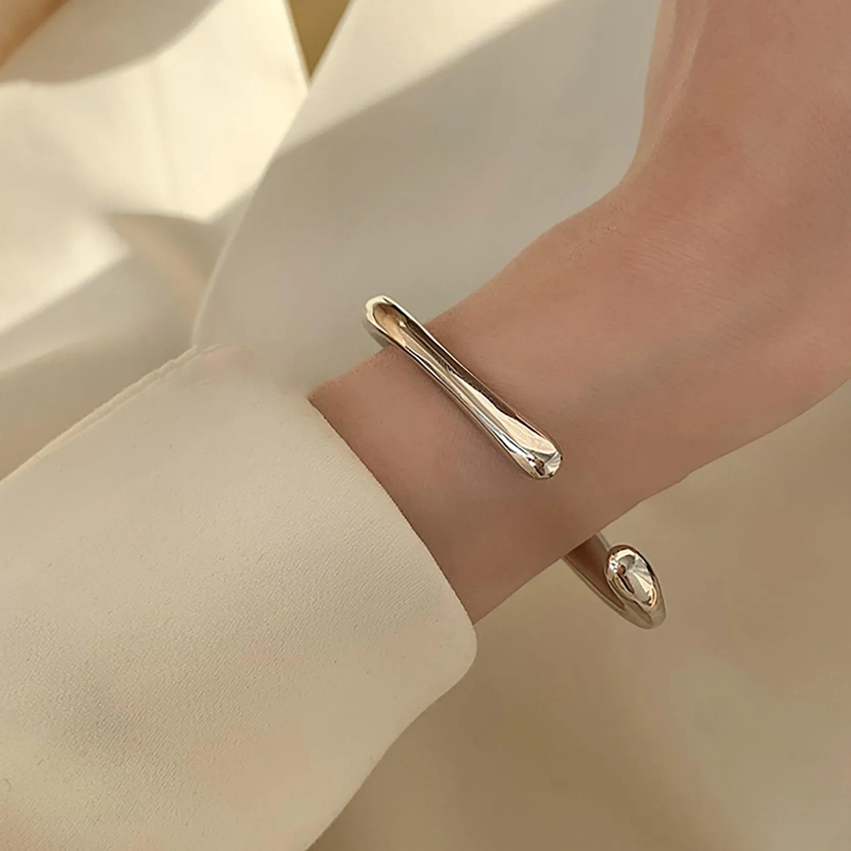 Less is More!  sterling silver bracelet