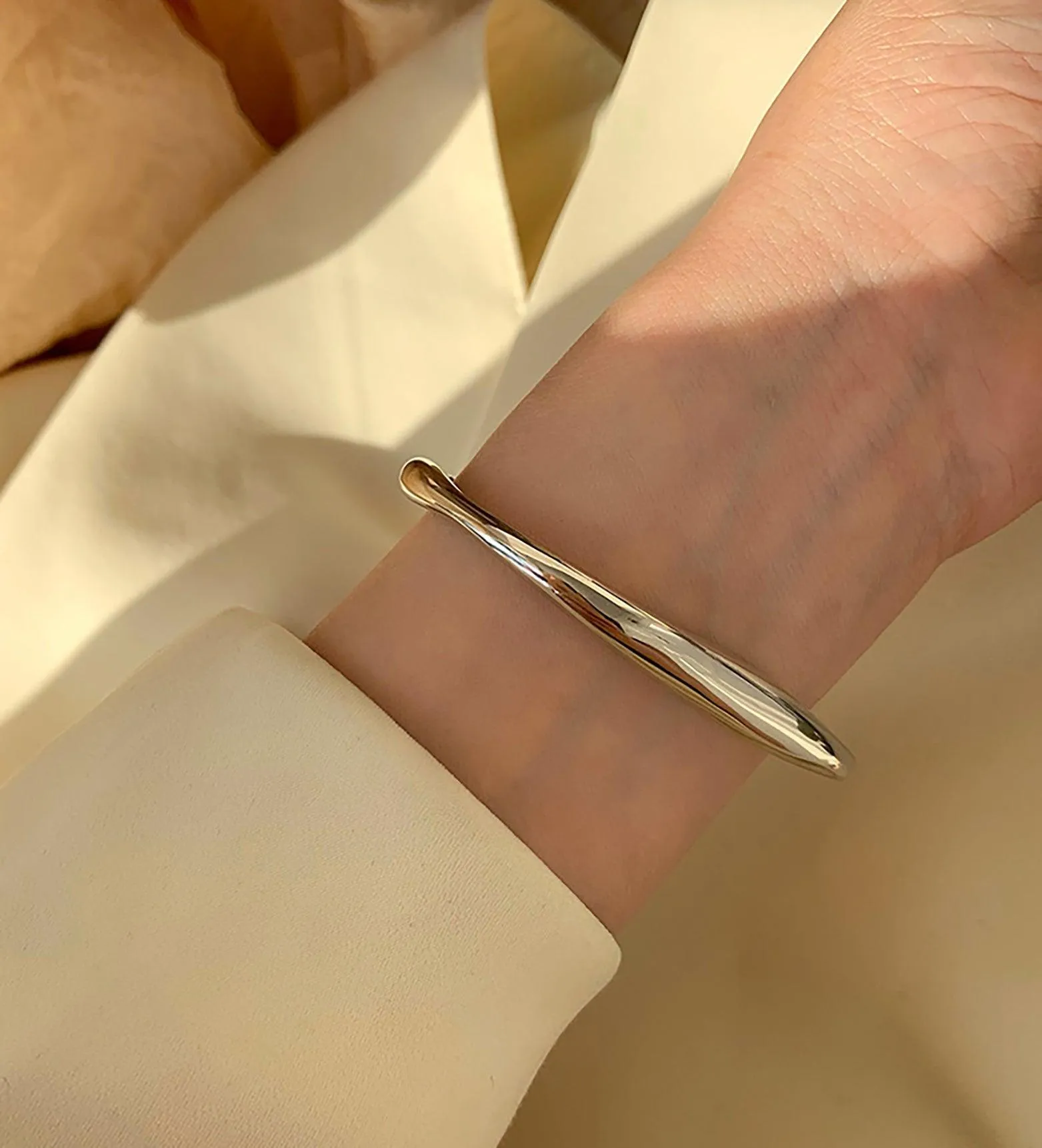 Less is More!  sterling silver bracelet