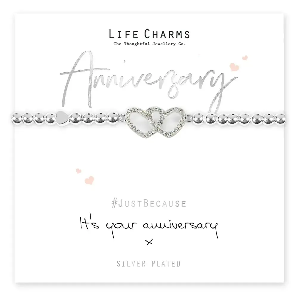 Life Charms Its Your Anniversary Bracelet