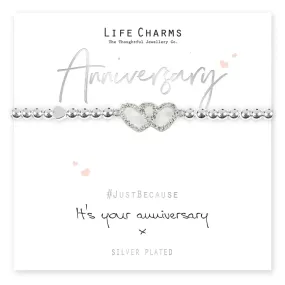 Life Charms Its Your Anniversary Bracelet