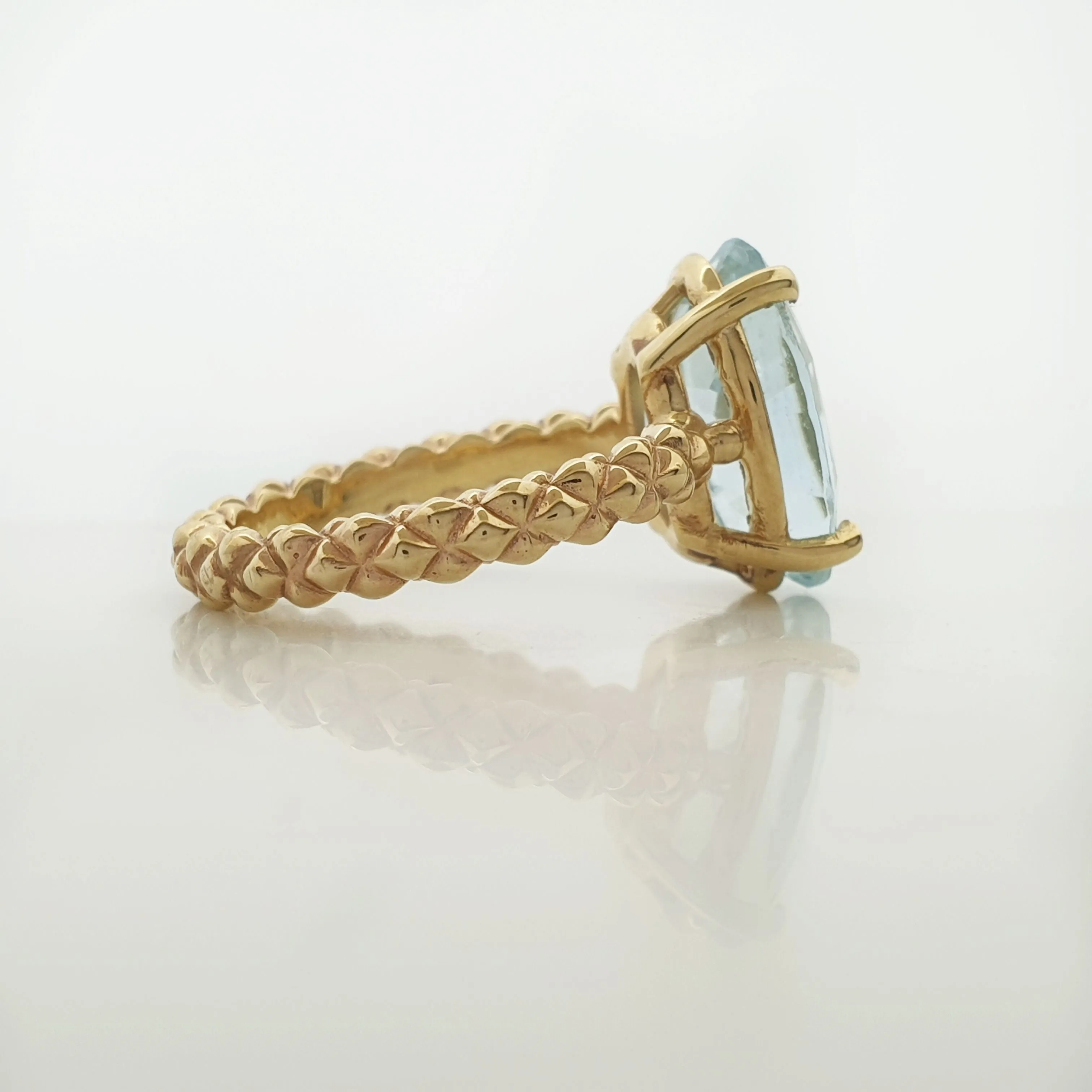 Light Blue Topaz Ring