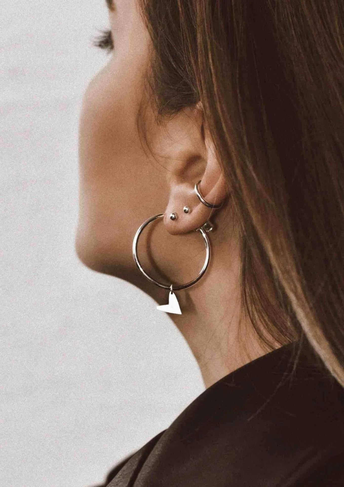 Love Hoops Silver