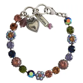Mariana "Penelope" Silver Plated Must-Have Blossom Crystal Bracelet, 4173/3 1089