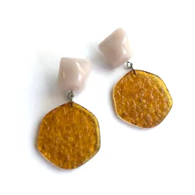 Mauve & Smoke Topaz Ice Chip Sophie Earrings