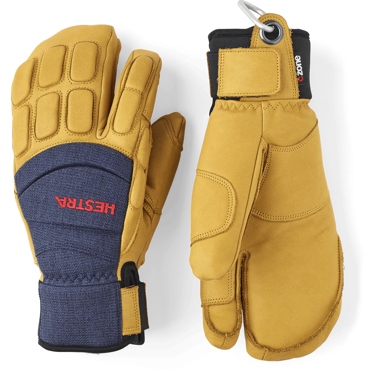 Men's Vertical Cut CZone 3-Finger Gloves