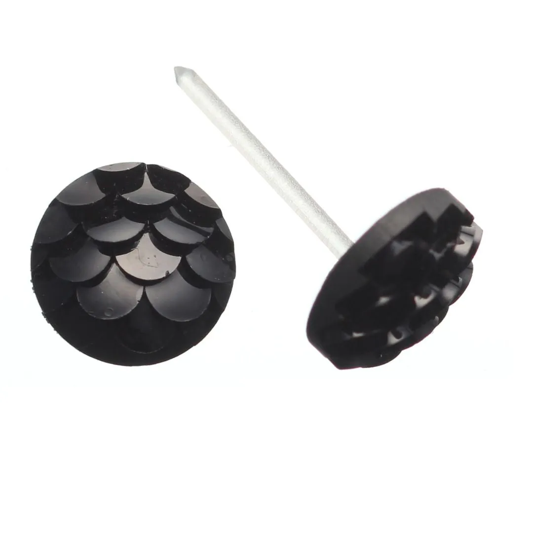 Mermaid Studs Hypoallergenic Earrings for Sensitive Ears Made with Plastic Posts