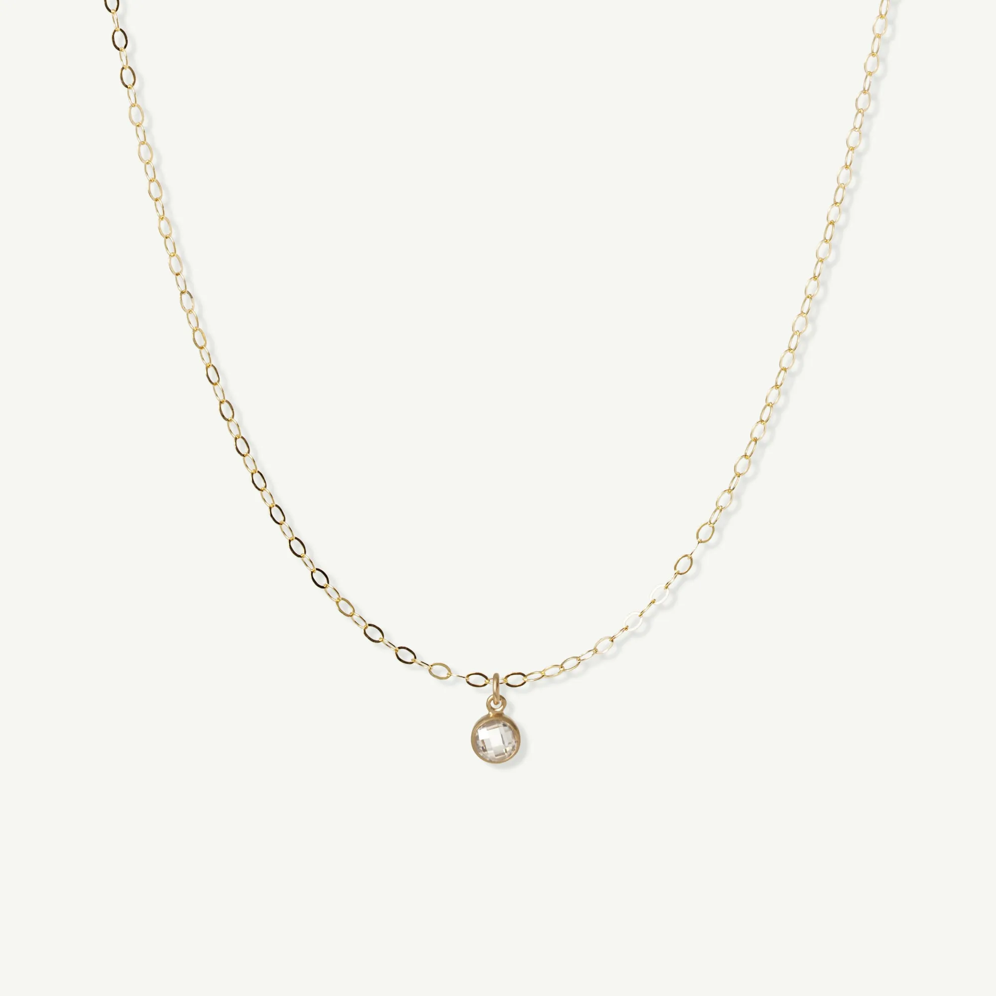 Mini Moonstone Necklace
