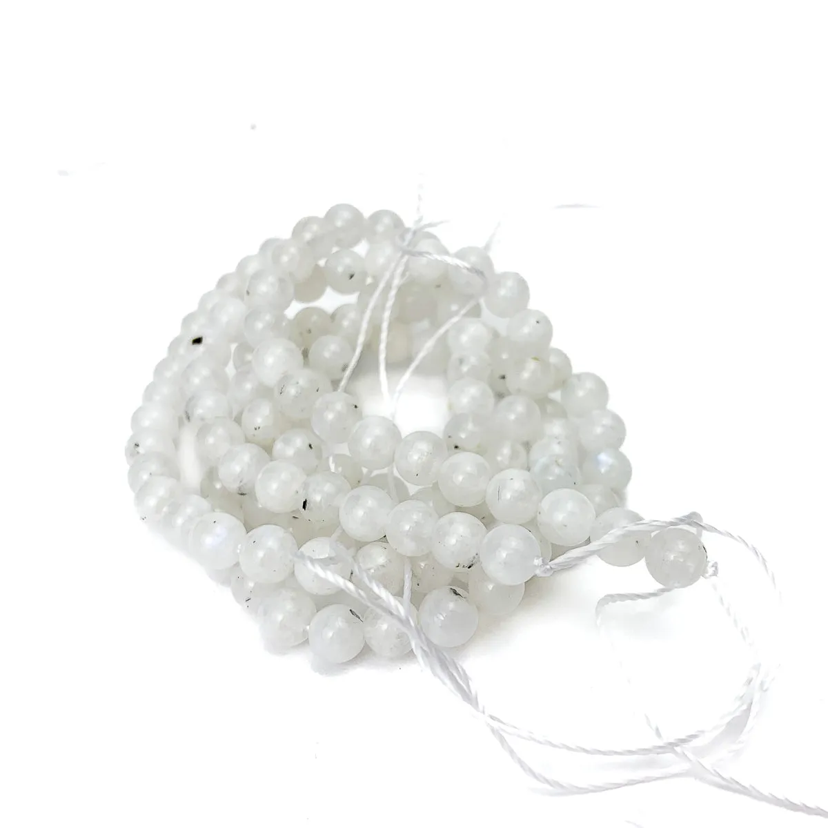 Moonstone 6mm Smooth Rounds