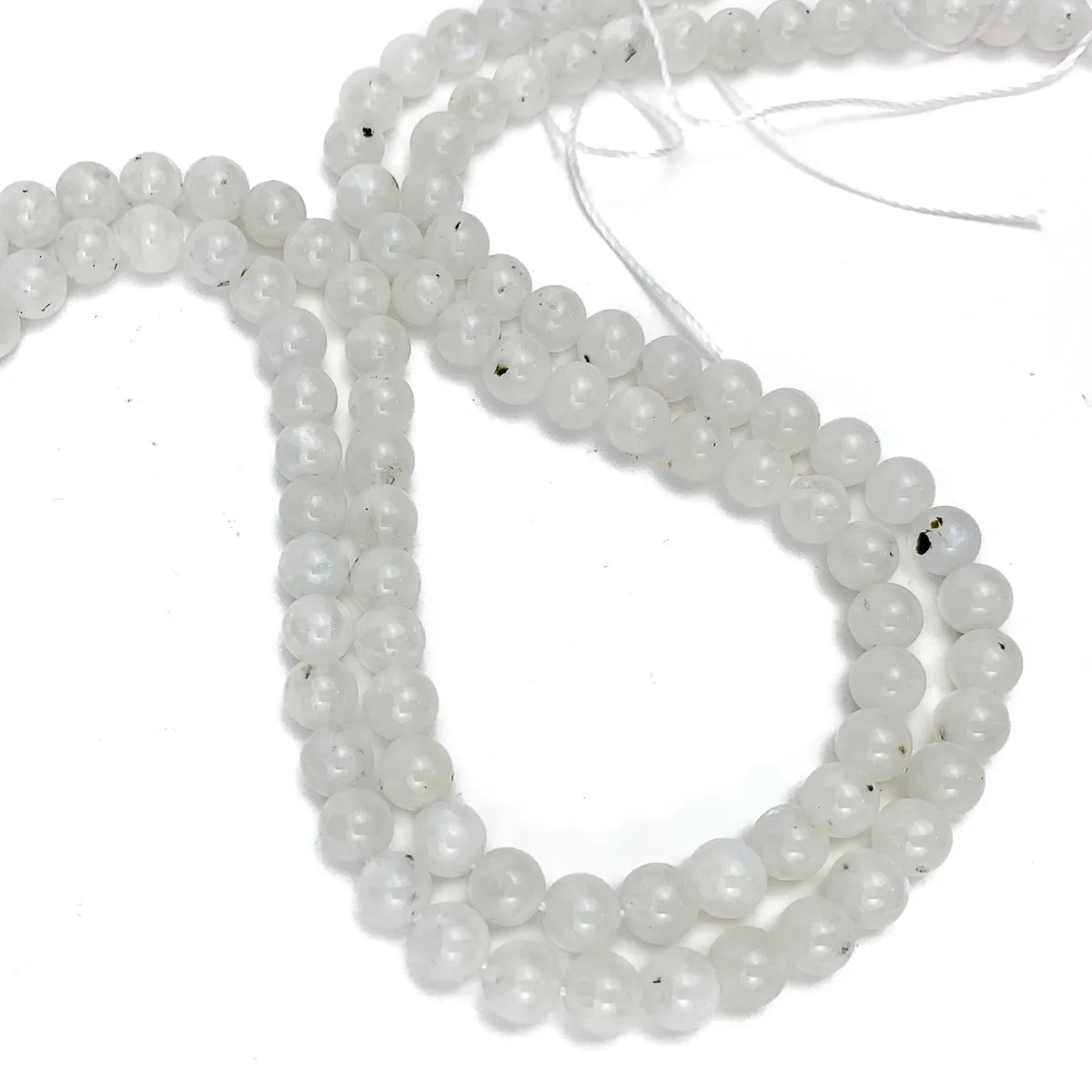 Moonstone 6mm Smooth Rounds