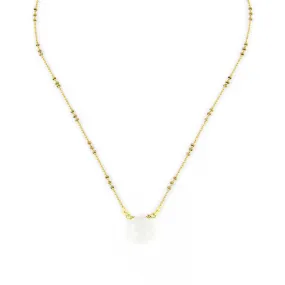 Moonstone Pendant Necklace