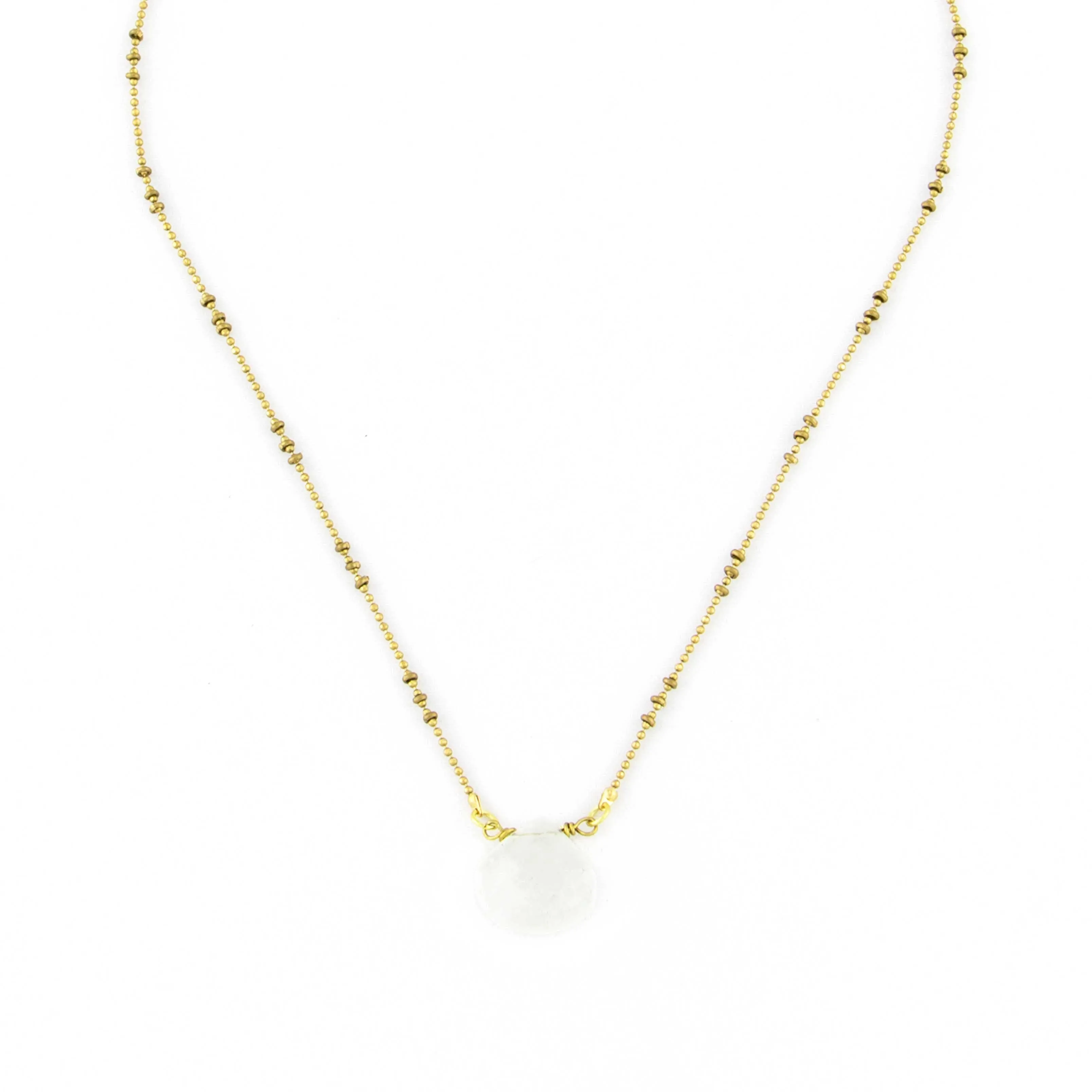 Moonstone Pendant Necklace