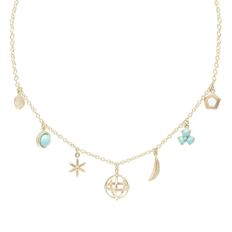 Multi Charm Necklace