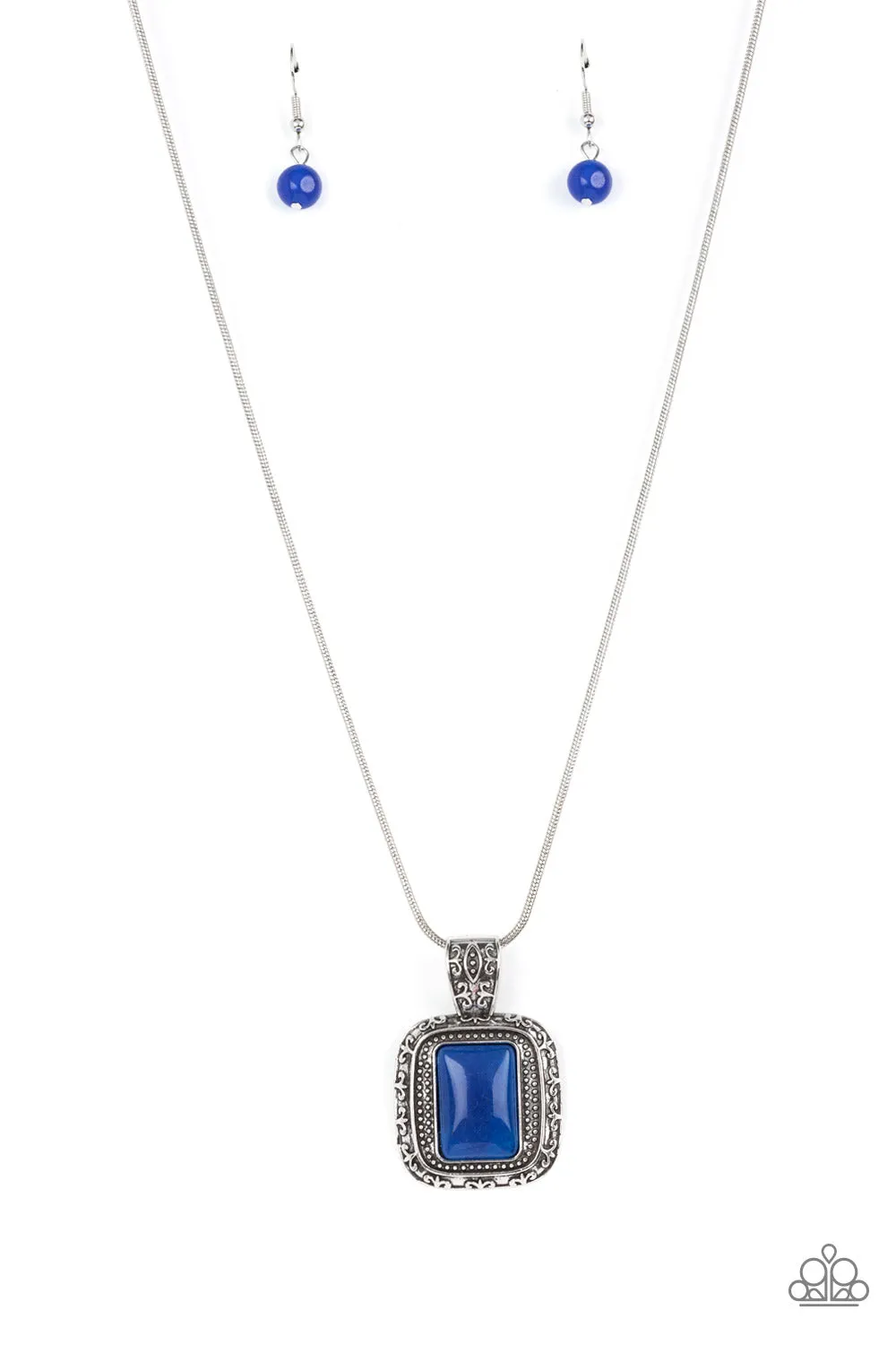 Necklaces Right Hand TALISMAN - Blue N2389