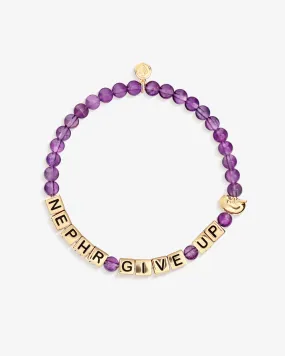 Nephr Give Up Bracelet in Amethyst