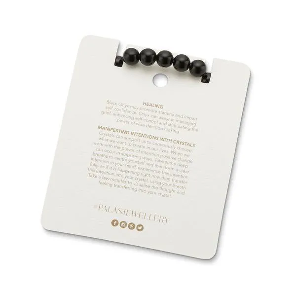 Onyx Energy Gems Bracelet