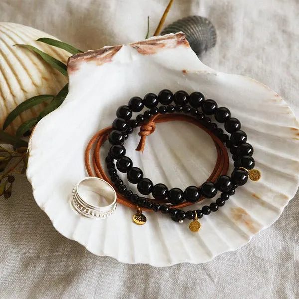Onyx Energy Gems Bracelet