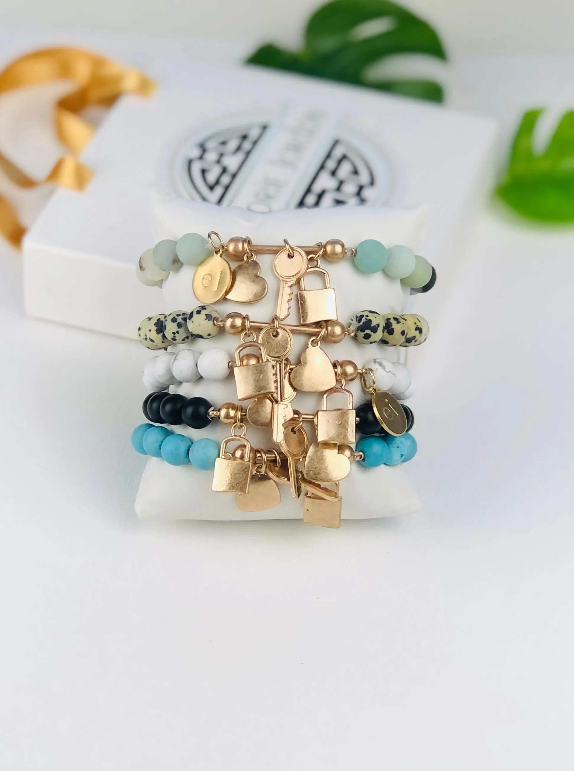 Onyx Full of Charm Bracelet