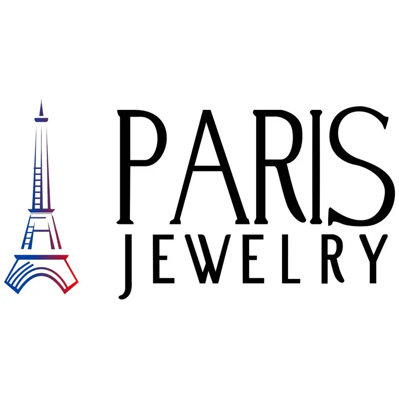 Paris Jewelry 14K Rose Gold 1/4 Carat Princess Created Diamond Solitaire Stud Earrings