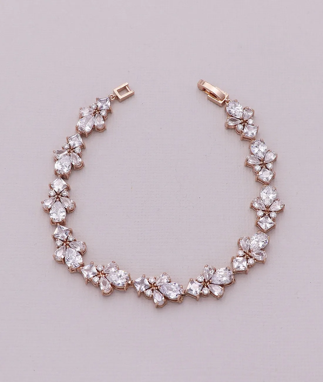 Pear Drops CZ Earrings