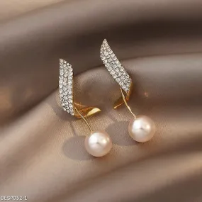 Pearl drop earrings