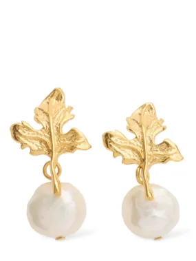 Peracas   Gloria pearl drop earrings 