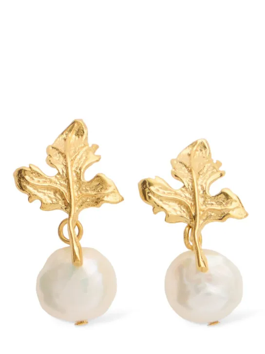 Peracas   Gloria pearl drop earrings 