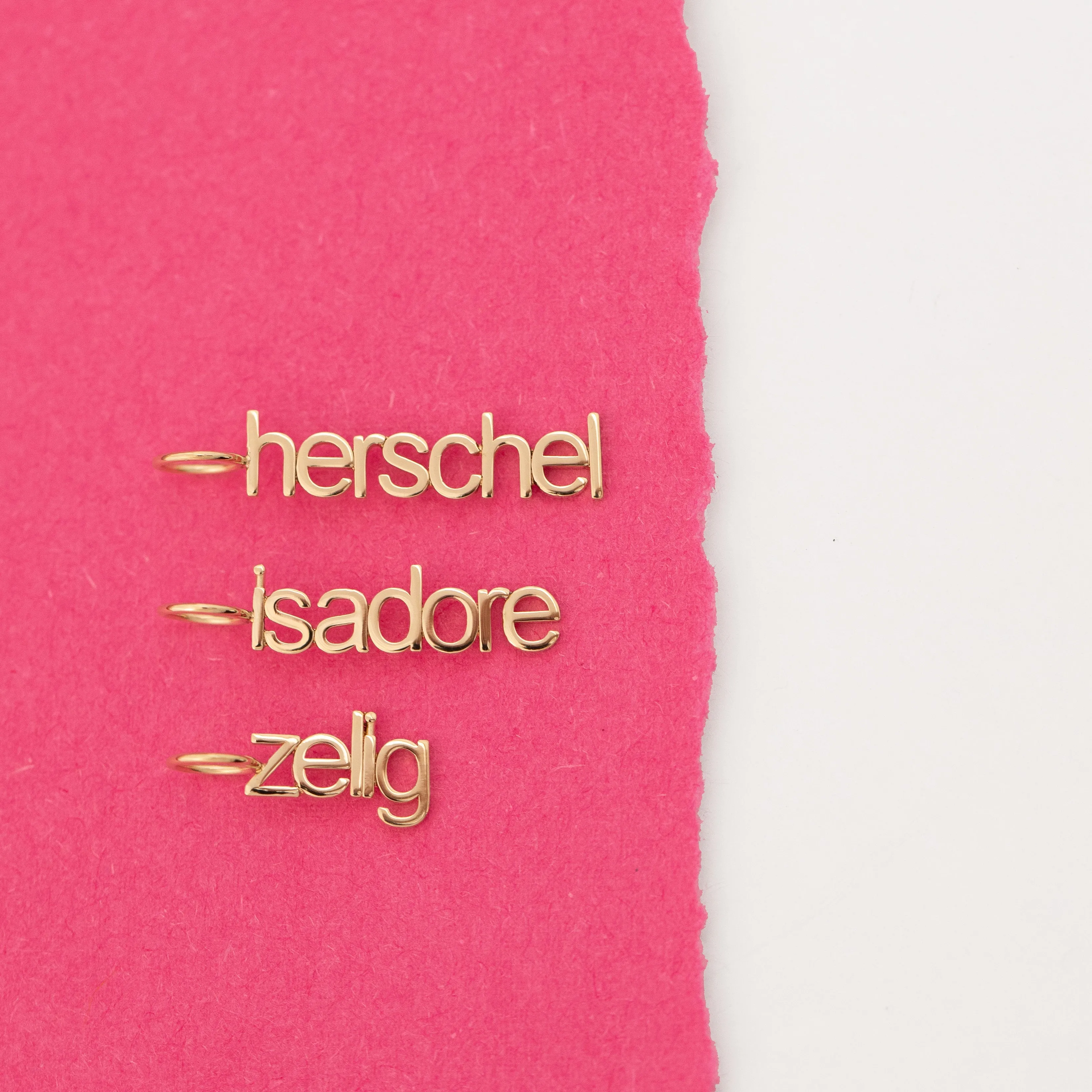 Petite Nameplate Pendant