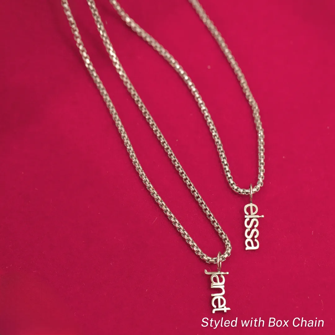Petite Nameplate Pendant
