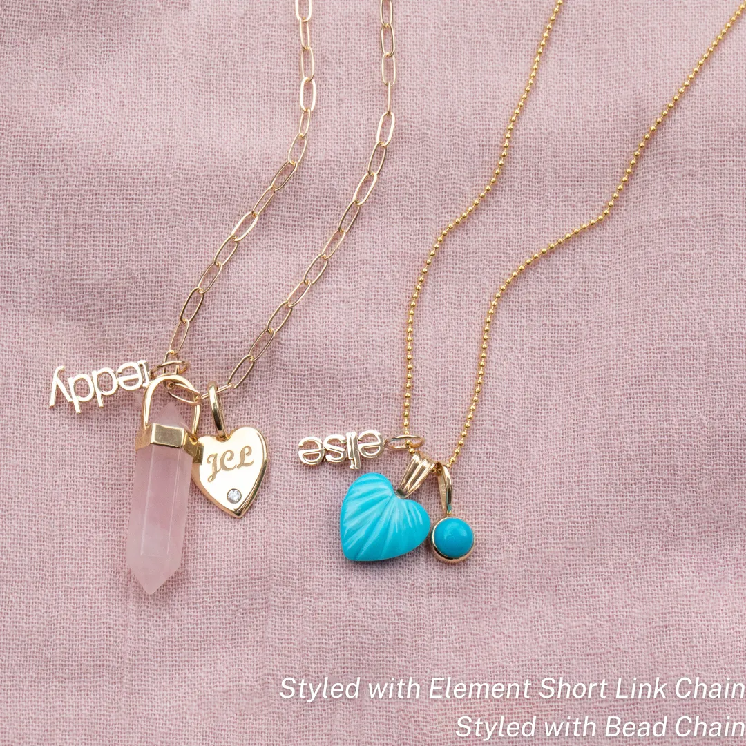 Petite Nameplate Pendant