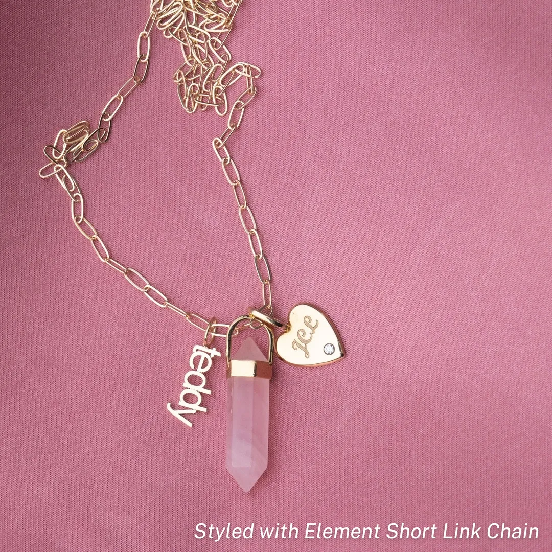Petite Nameplate Pendant