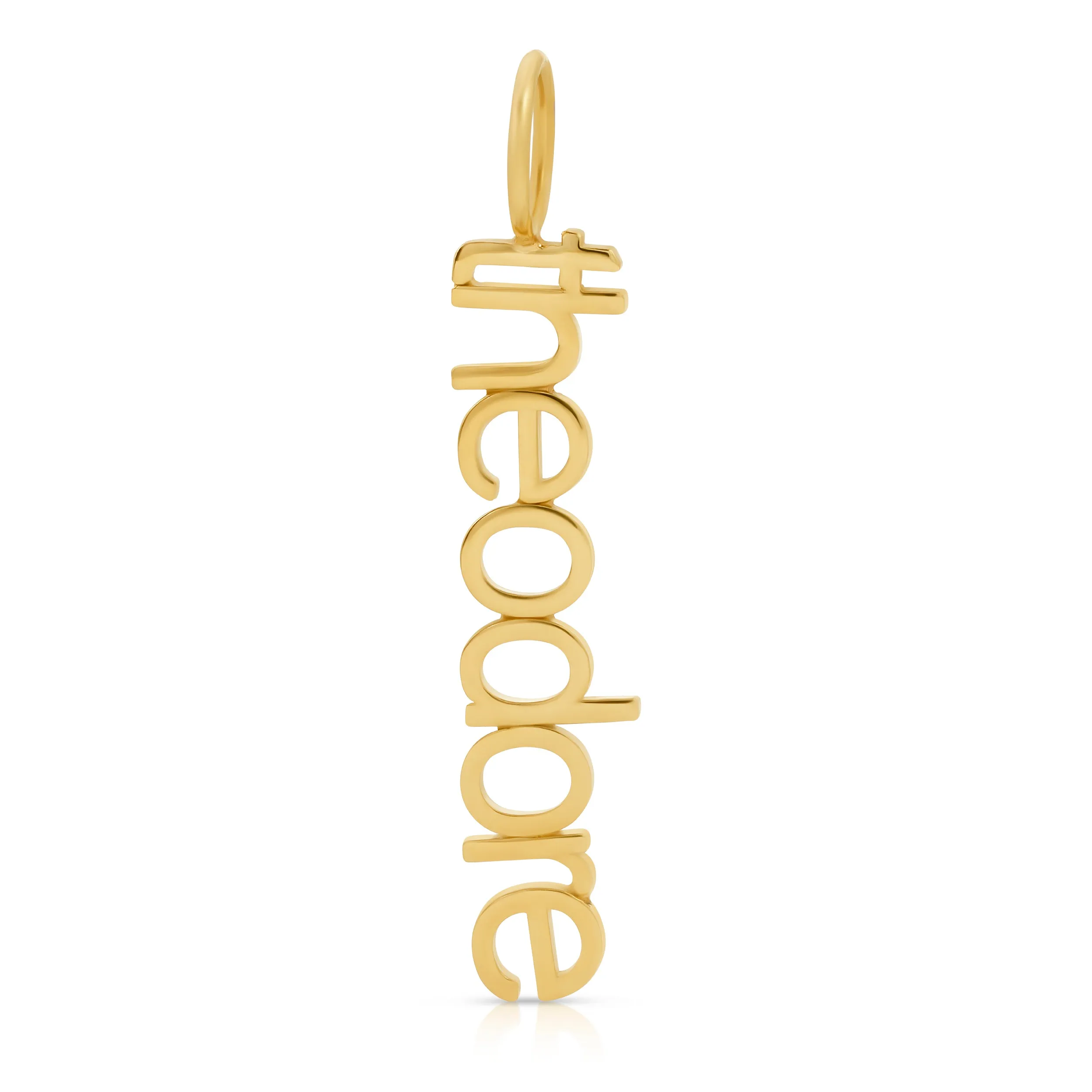Petite Nameplate Pendant